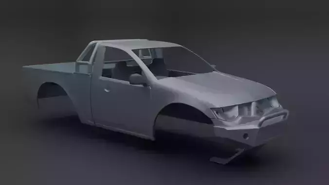 3D Print Model Mitsubishi Triton L200