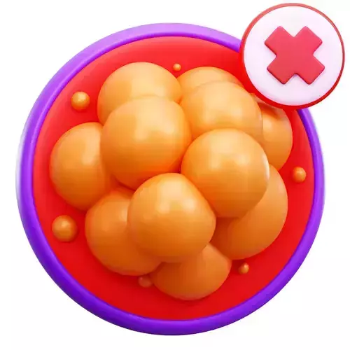 Cholesterol 3D Icon Low-poly 3D model