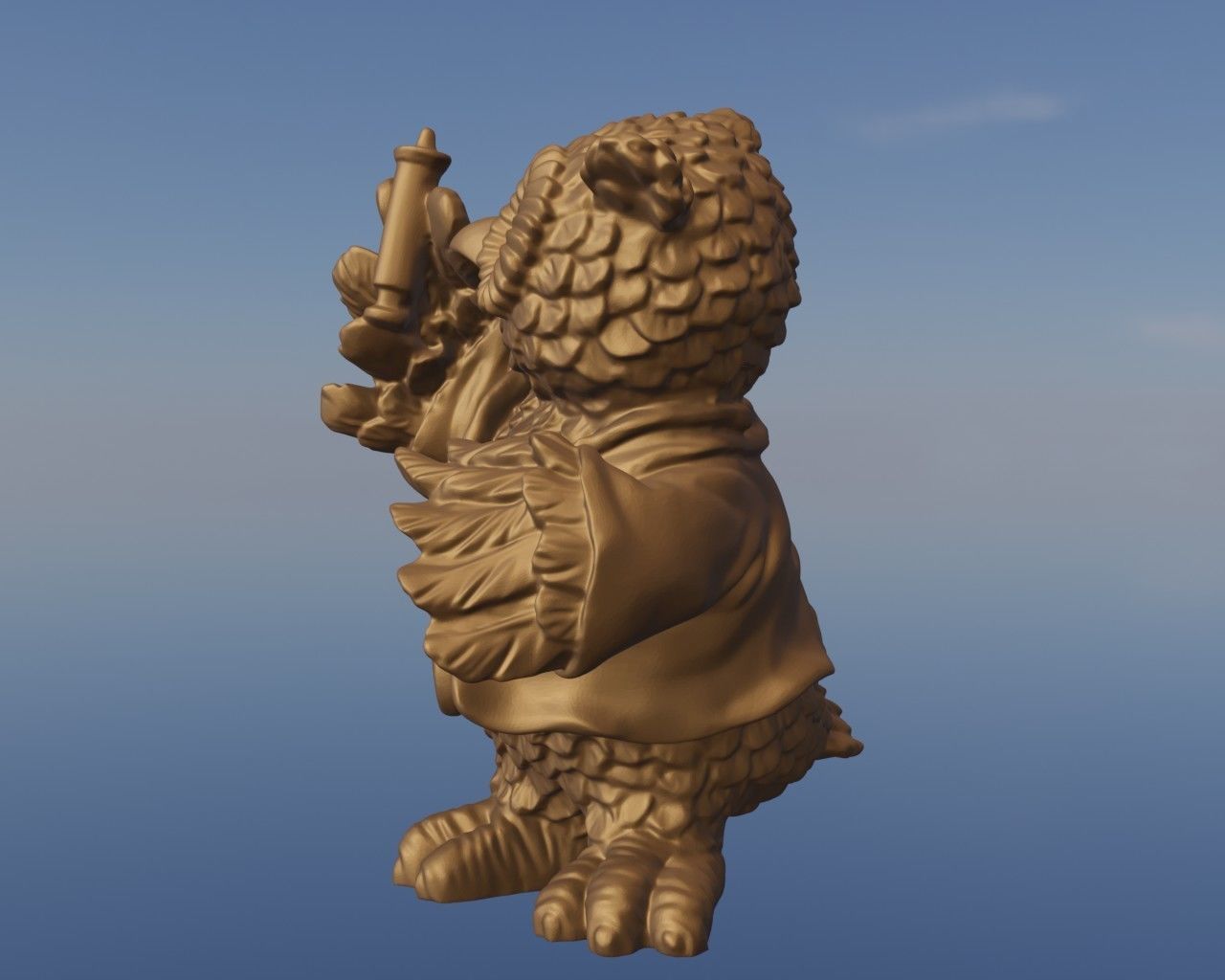 Owl Medic  3D print model_3