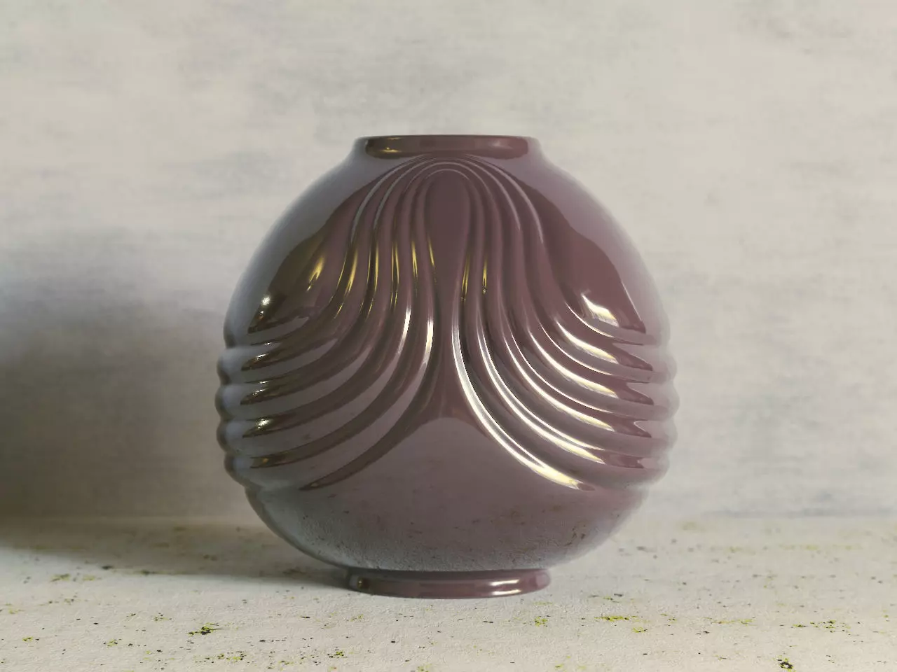 Wavy Vase 3D print model