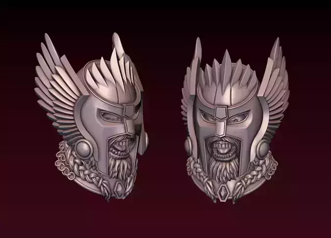 Viking head