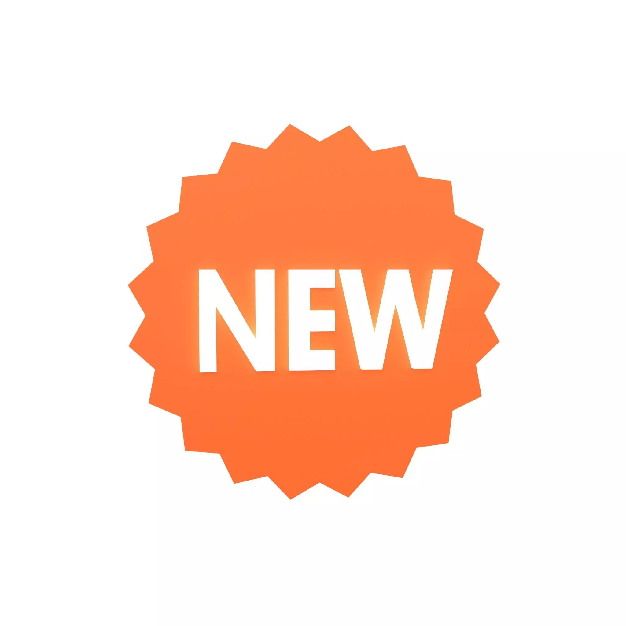 3D model New Sign Icon v1 002 VR / AR / low-poly | CGTrader