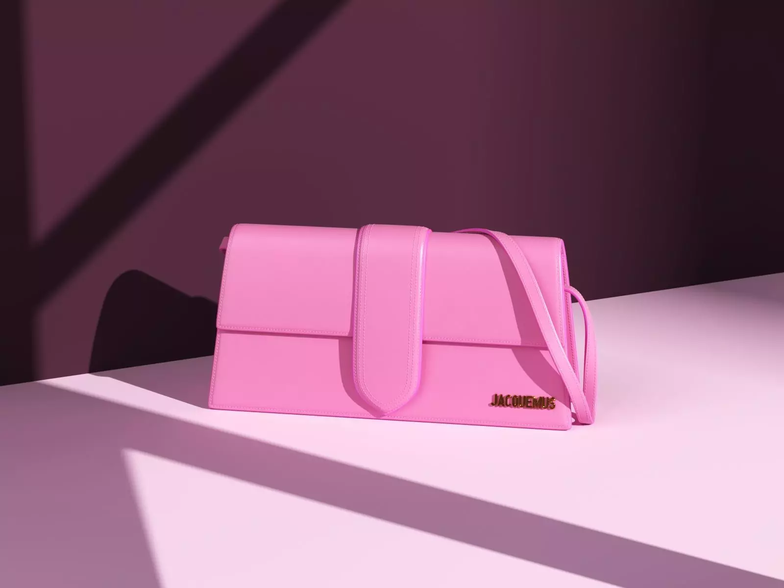 Le Bambino Long Bag 3D model_0