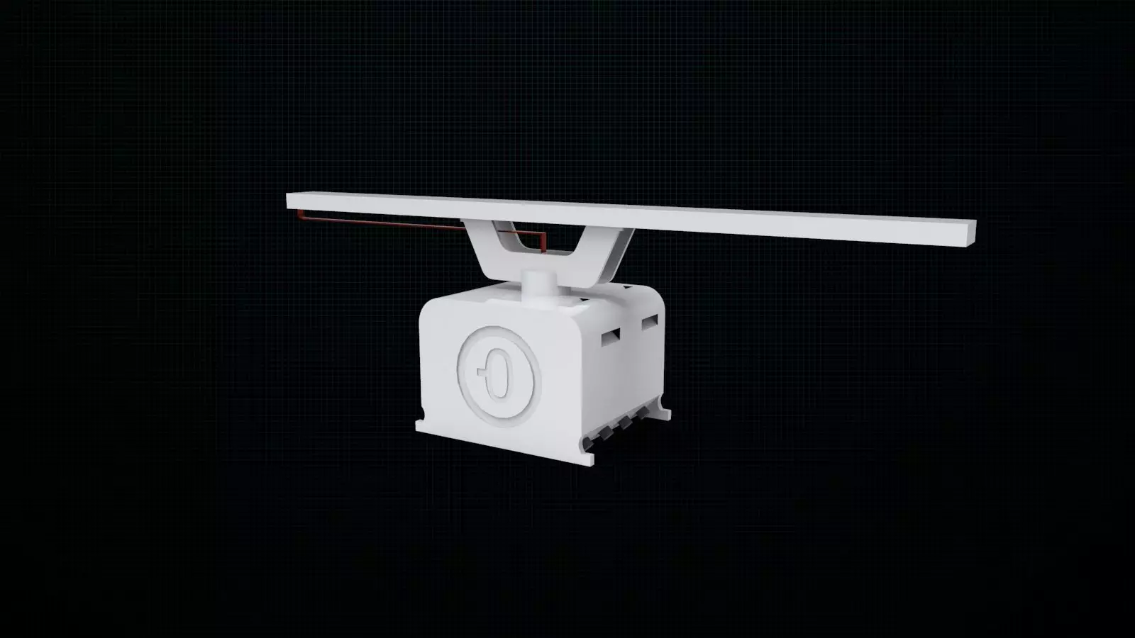 S-band Radar raytheon 3D model_0