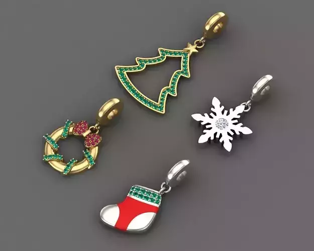 Pandora christmas pack 3D print model