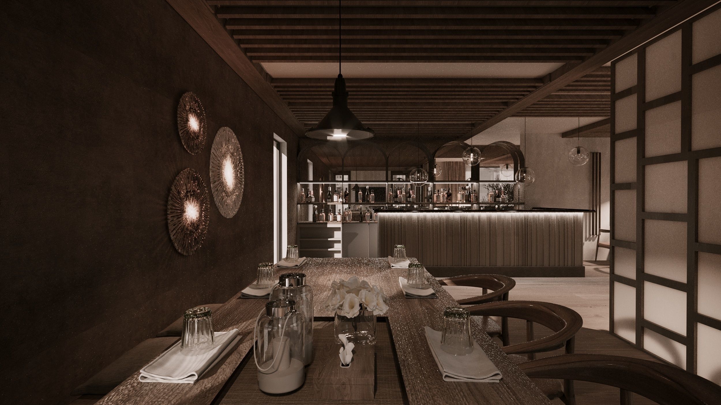 coffee shop 3D model_1