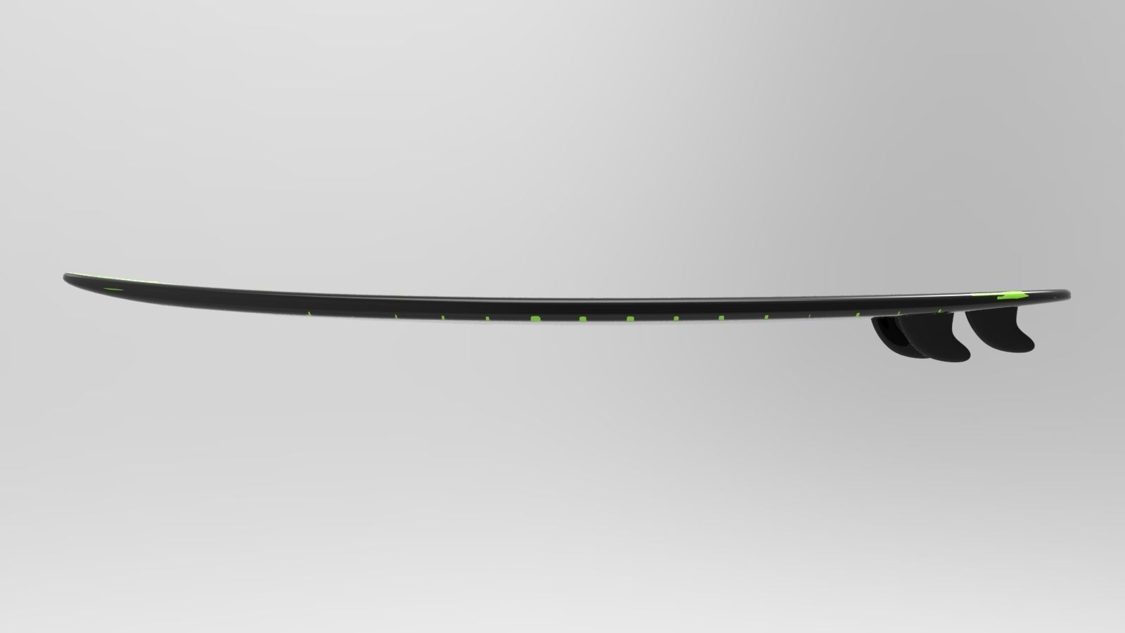 Surfboard 3D model_4