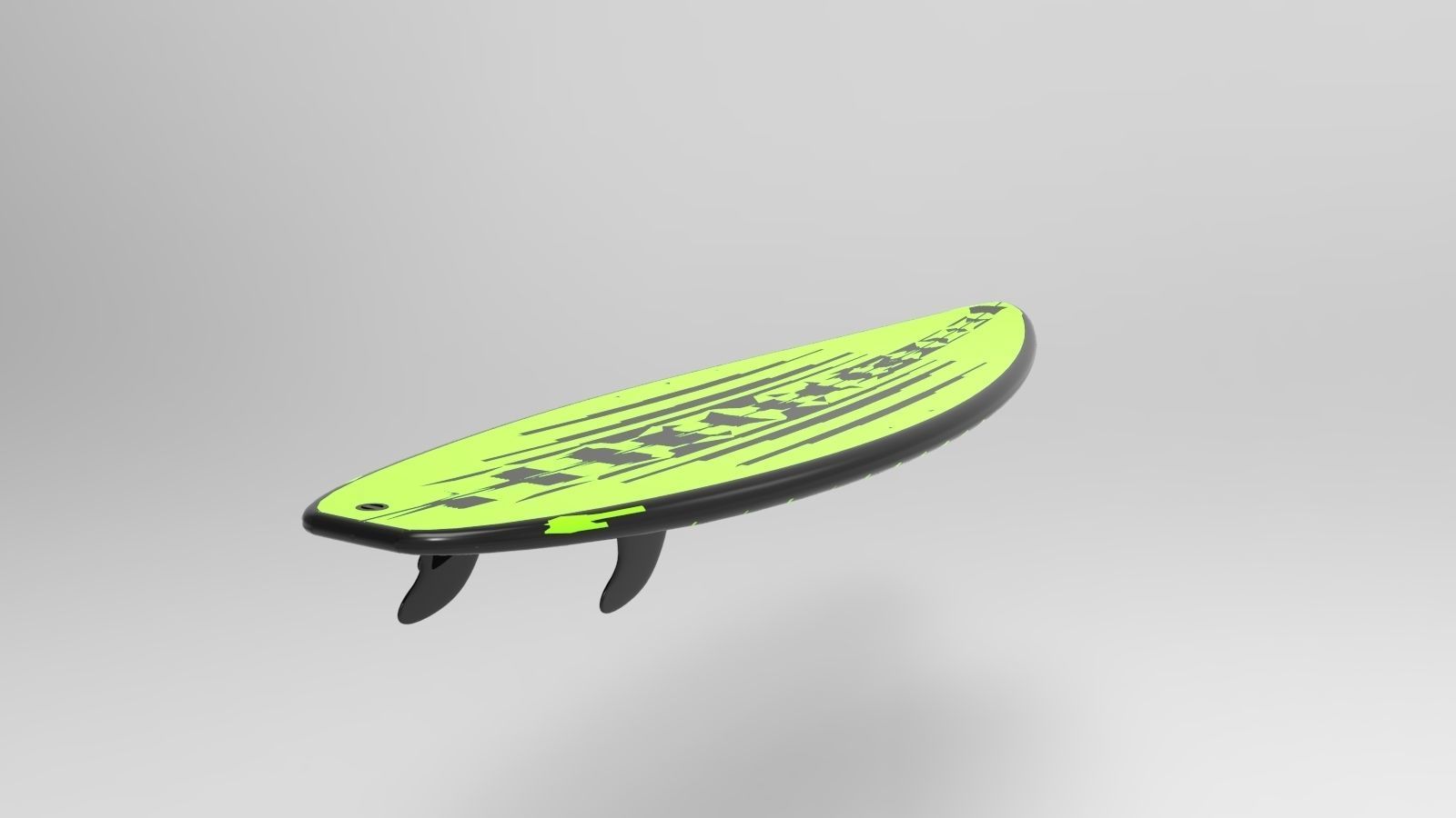 Surfboard 3D model_6
