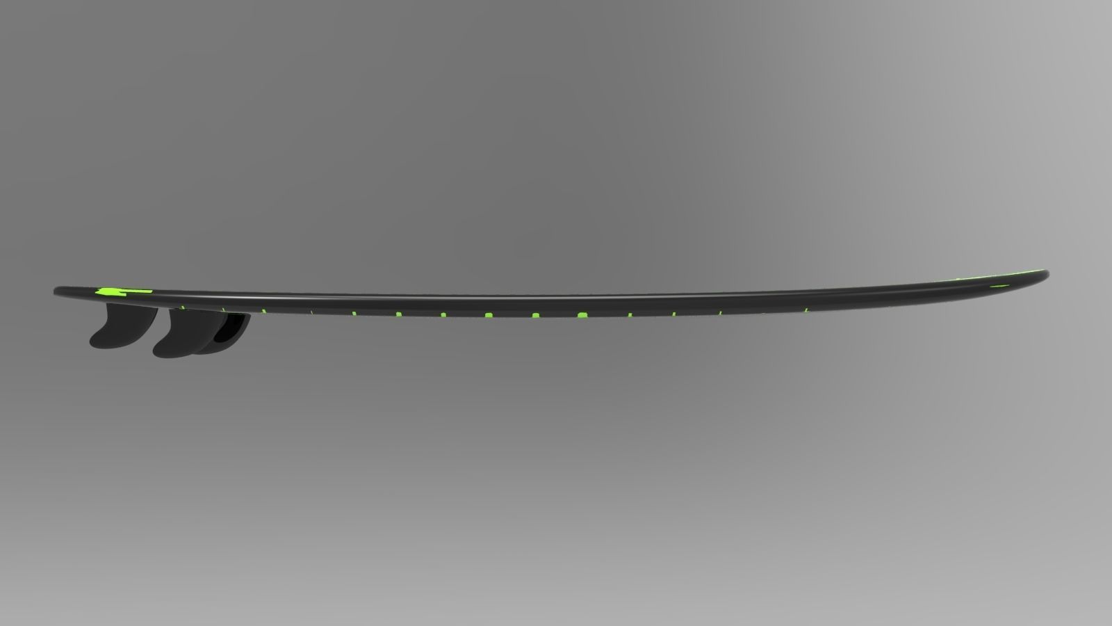 Surfboard 3D model_3