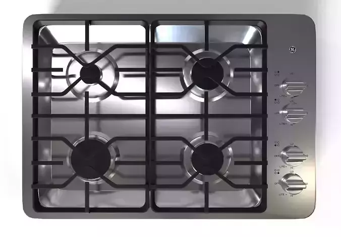 GE 30 inch Built-In Gas Cooktop with Dishwasher-Safe Grates 