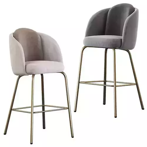 Barstool Ditre Italia Lucia 3D model