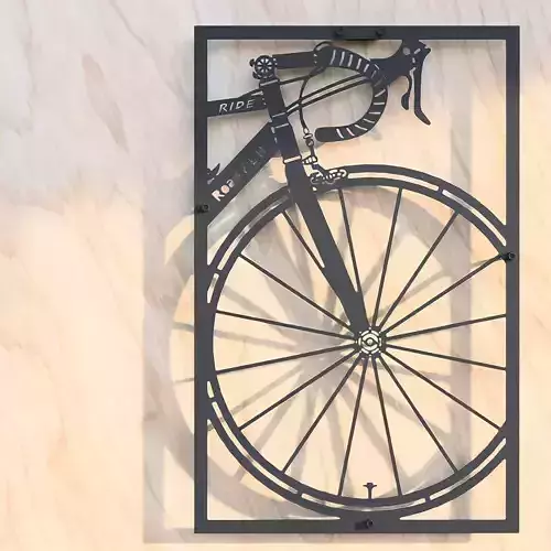 Modern Office Room Decoration Bike  3D print model