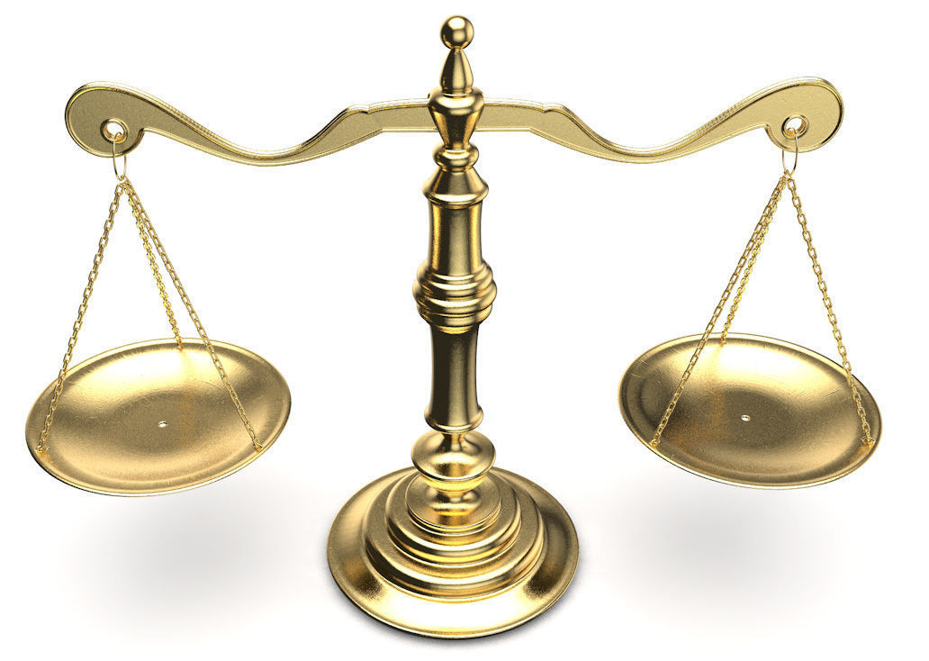 Scales Of Justice 3D model_1