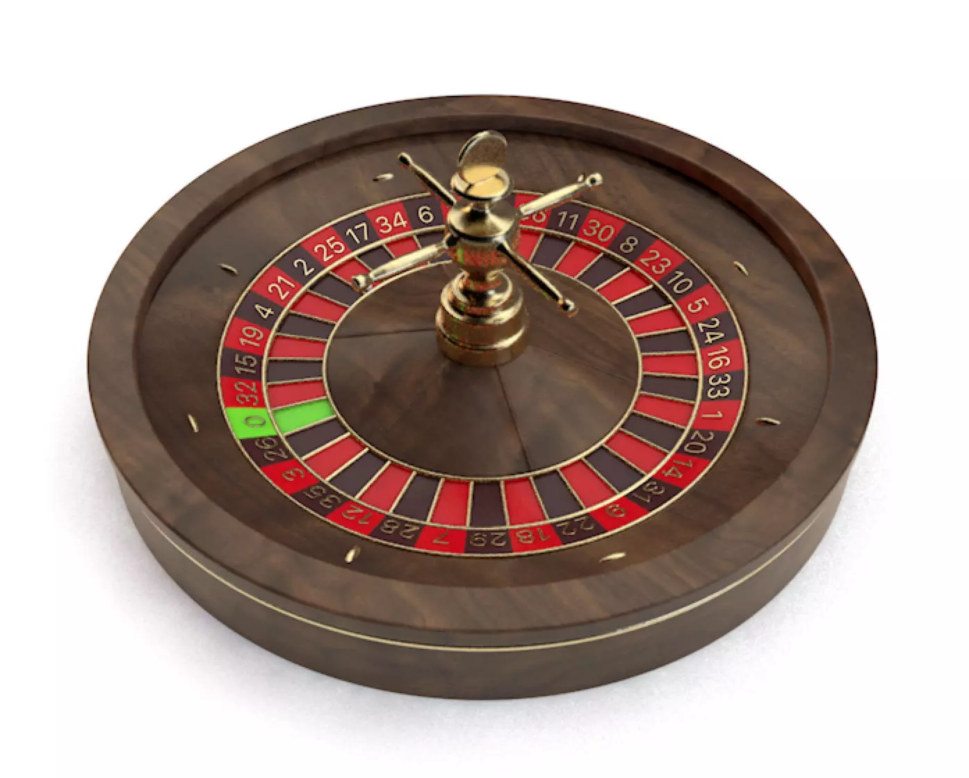 Roulette Wheel 3D model_0