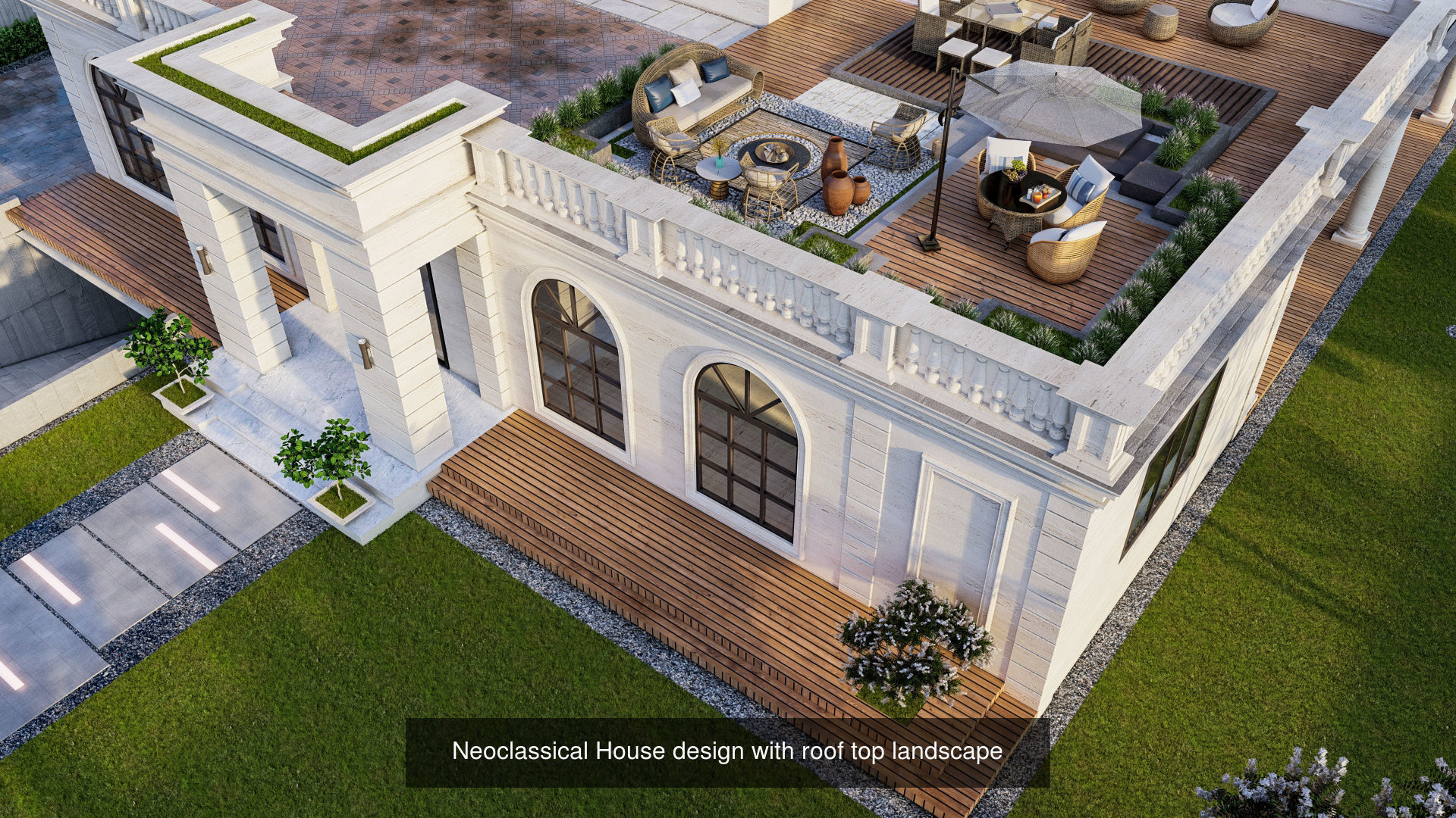 FRONT YARD LANDSCAPING MODELS COLLECTION _22