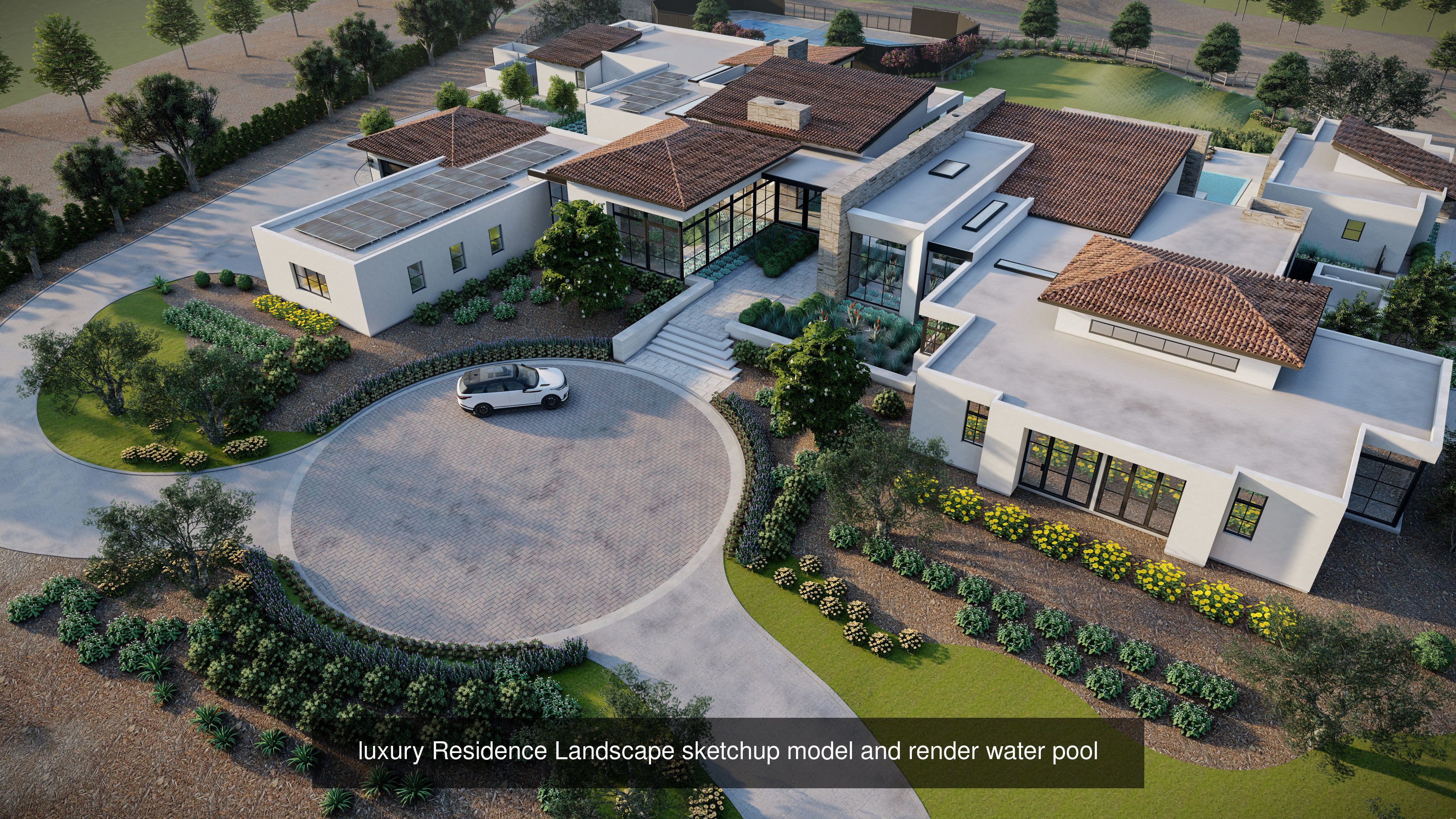 FRONT YARD LANDSCAPING MODELS COLLECTION _10