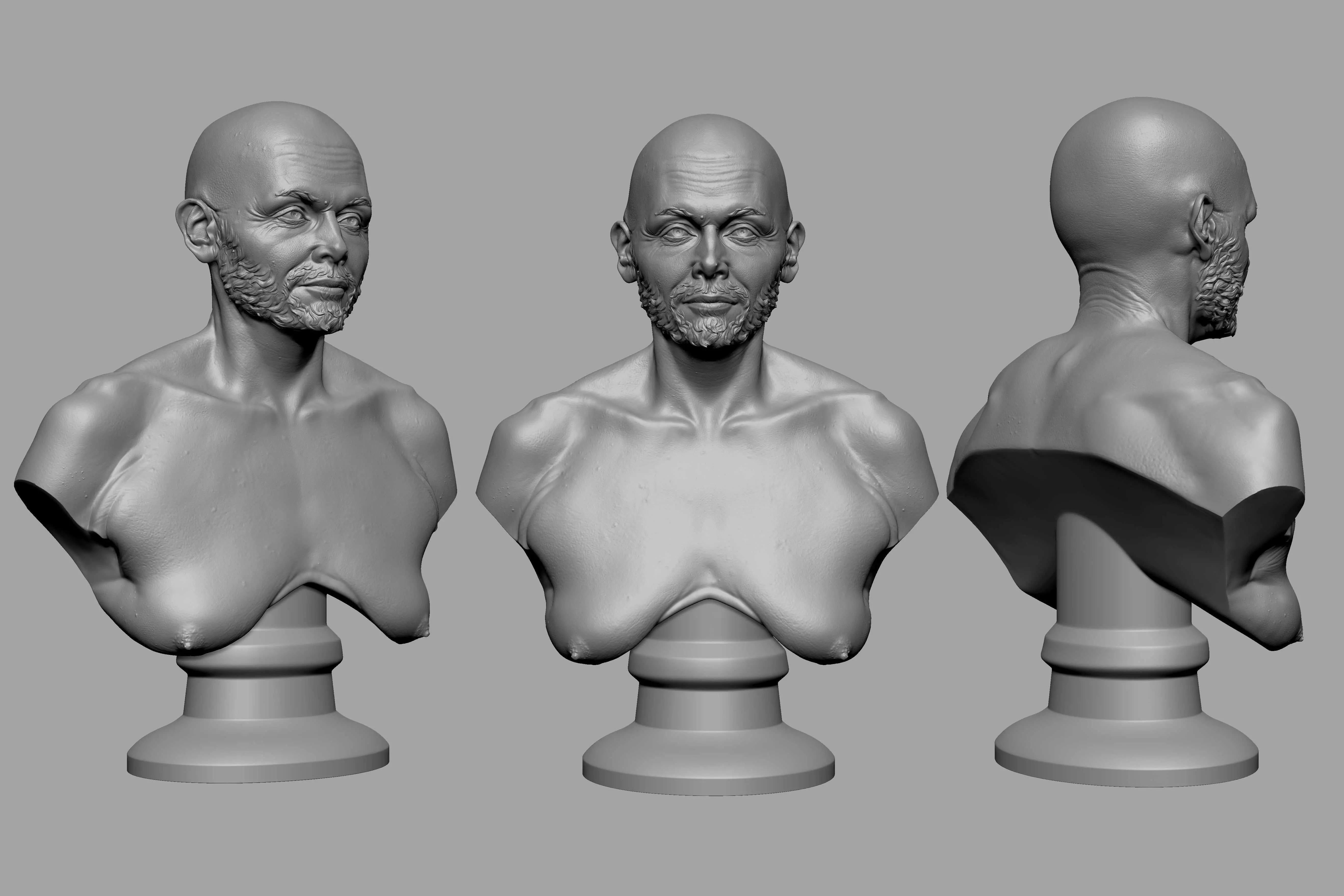 Billy Bust Free 3D print model