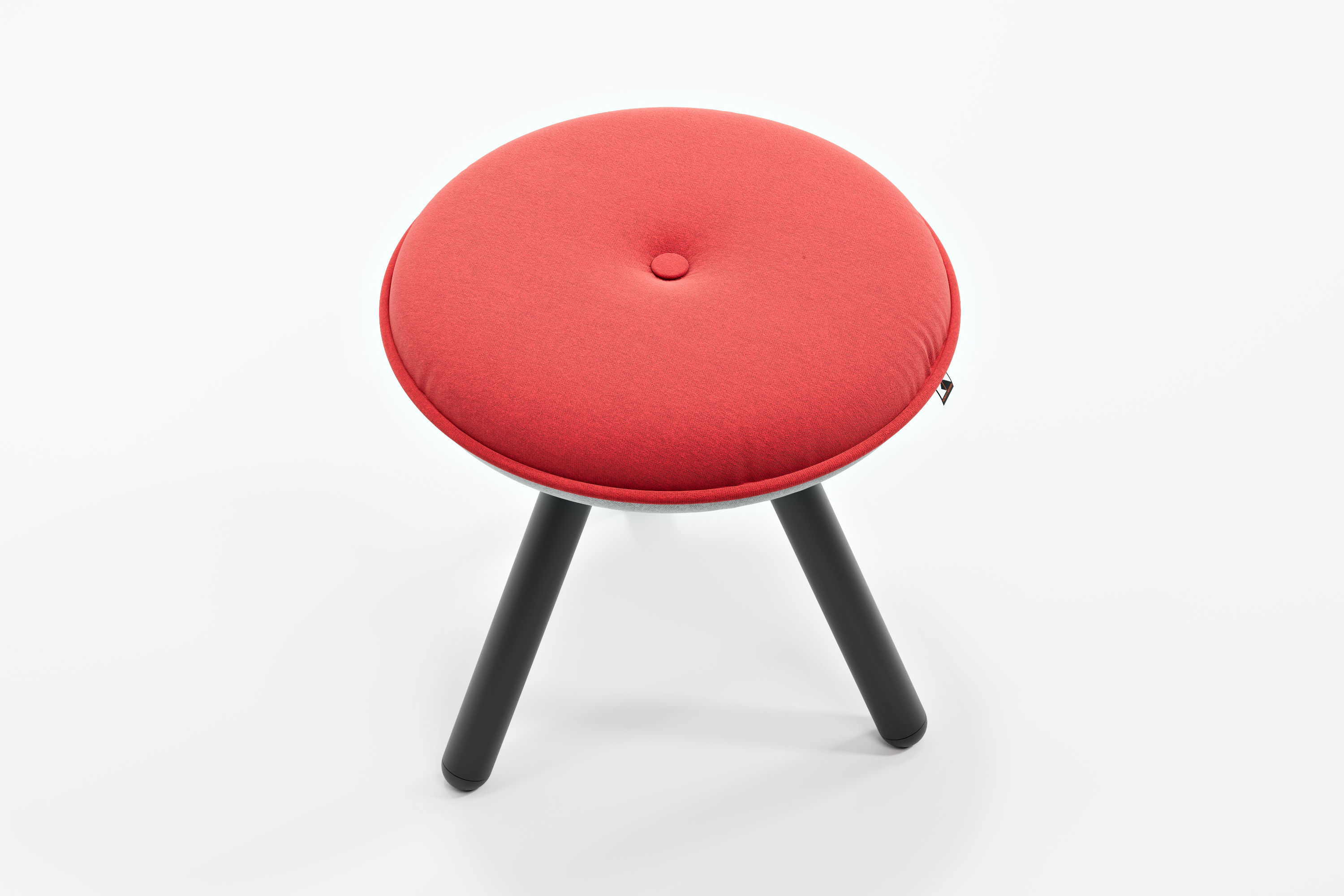 Stool Upholstered - NET WORK PLACE Organic by Koenig Neurath 3D model_1