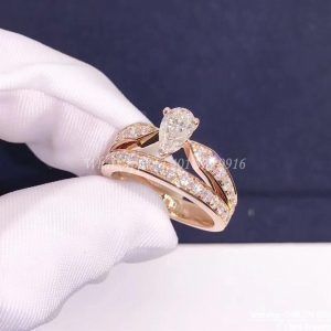 YD297 person diamond engagement ring 3D print model_6