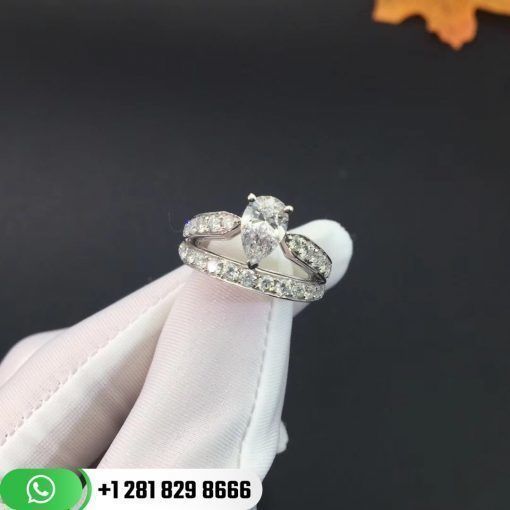 YD297 person diamond engagement ring 3D print model_1