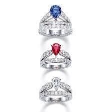 YD297 person diamond engagement ring 3D print model_10