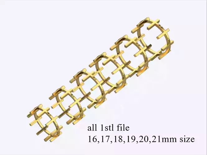 cross rings sizes dimension collection