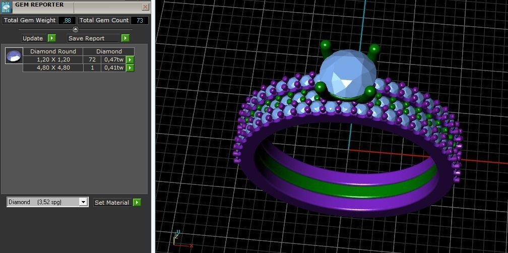 Ring Model 2619 3D print model_9