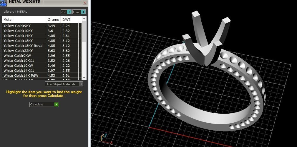 Soliter ring Model 2617 3D print model_8