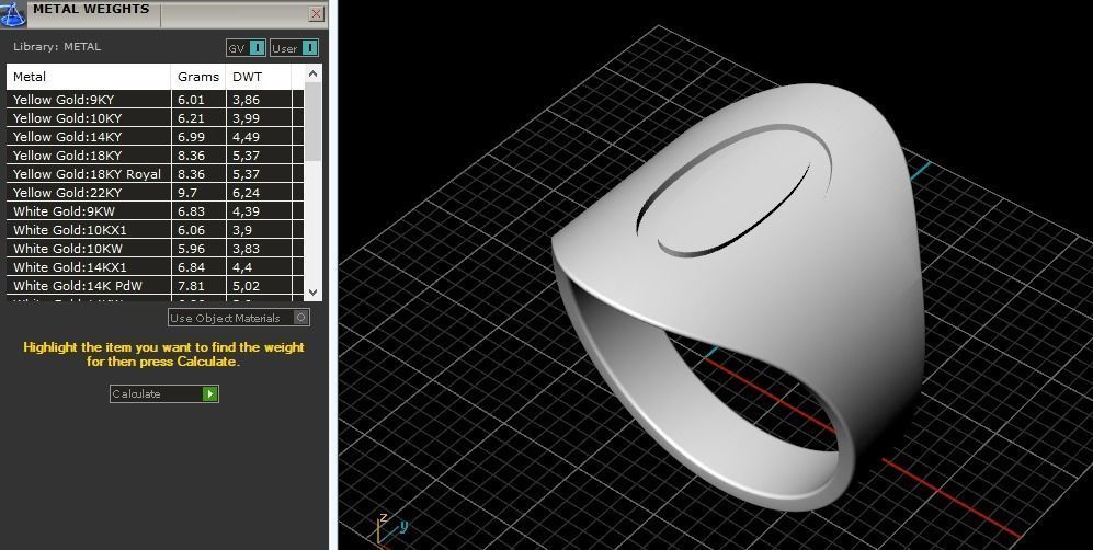 Ring Model 2615 3D print model_8