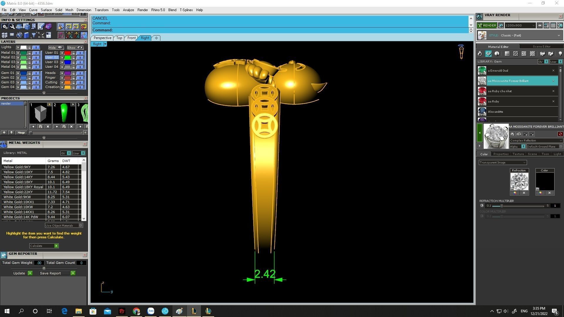 Zodiac Hello Cat and chinese coins ring 4356 3D print model_6