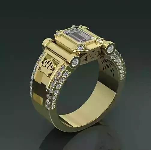 Crown rings Model 2608