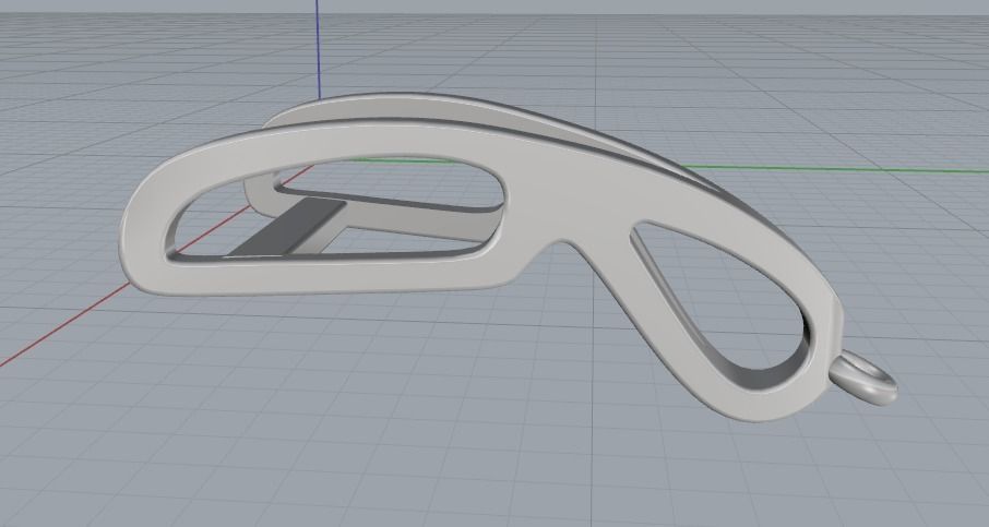 Pendant Model 2592 3D print model_3