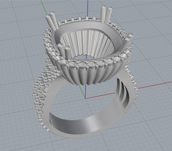 Ring Model 2591 3D print model_5