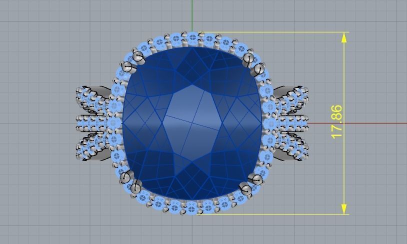 Ring Model 2591 3D print model_7