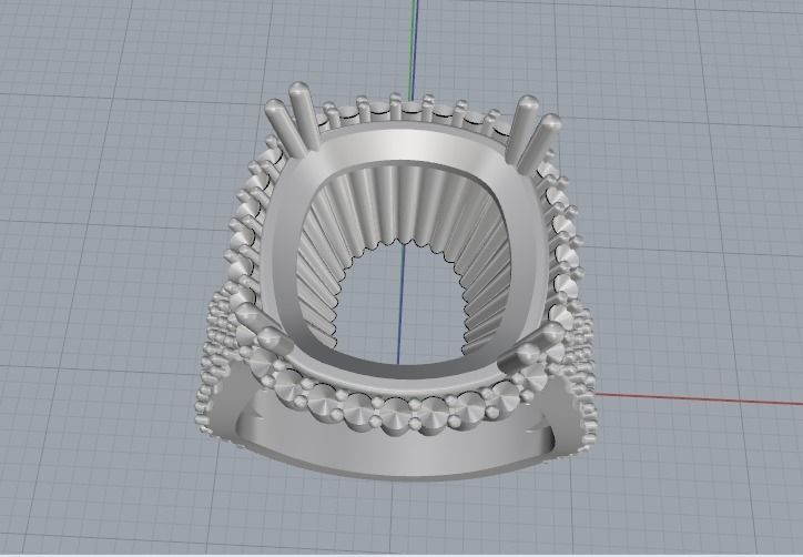 Ring Model 2591 3D print model_2