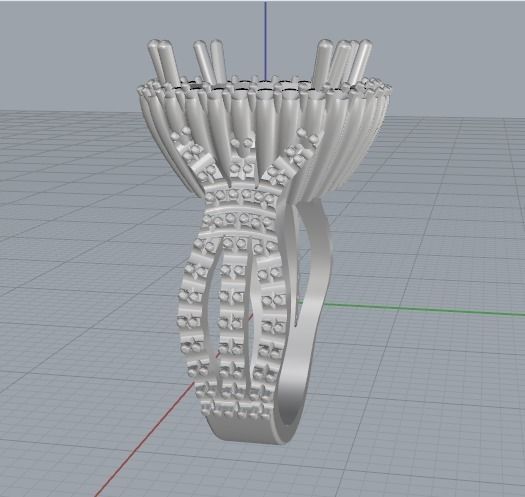 Ring Model 2591 3D print model_3