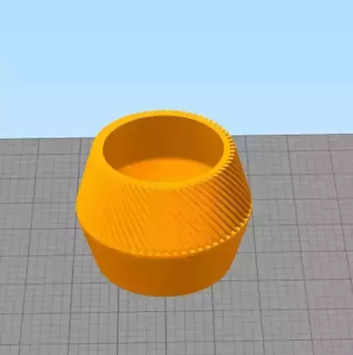 Planter Model-5 3D Print STL File For 3D Printers
