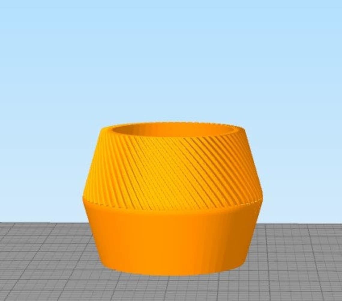 Planter Model-5 3D Print STL File For 3D Printers 3D print model_2