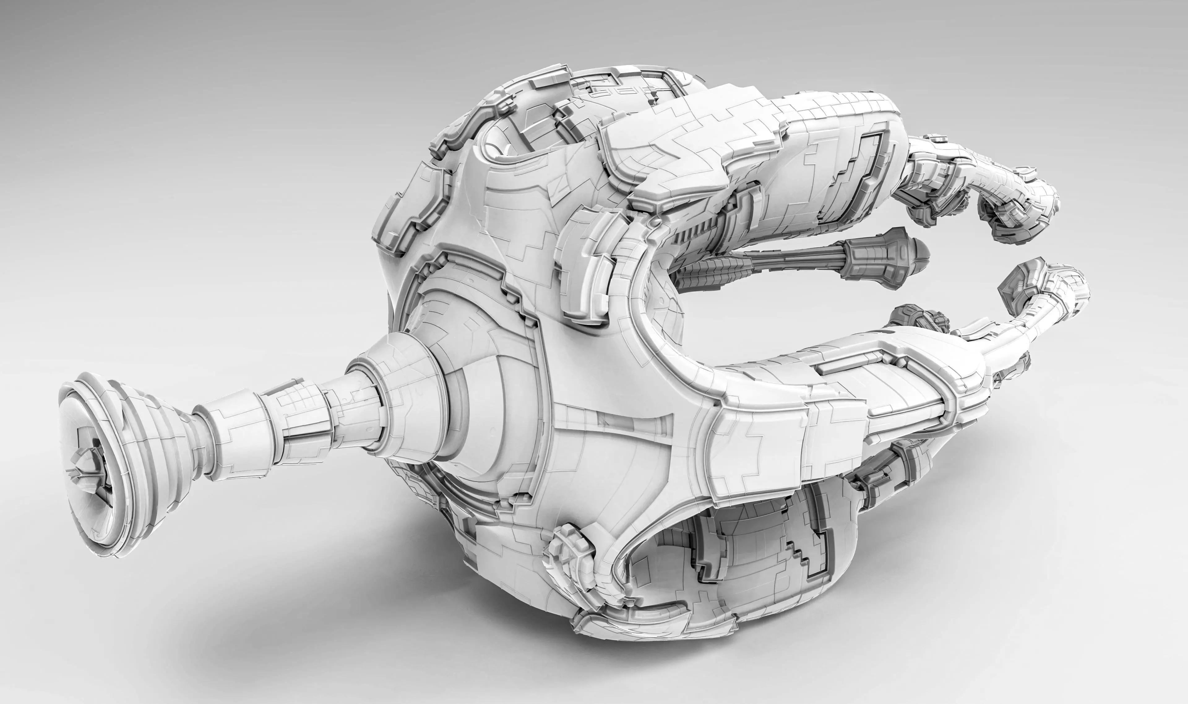 space equipment node 00182 3D model
