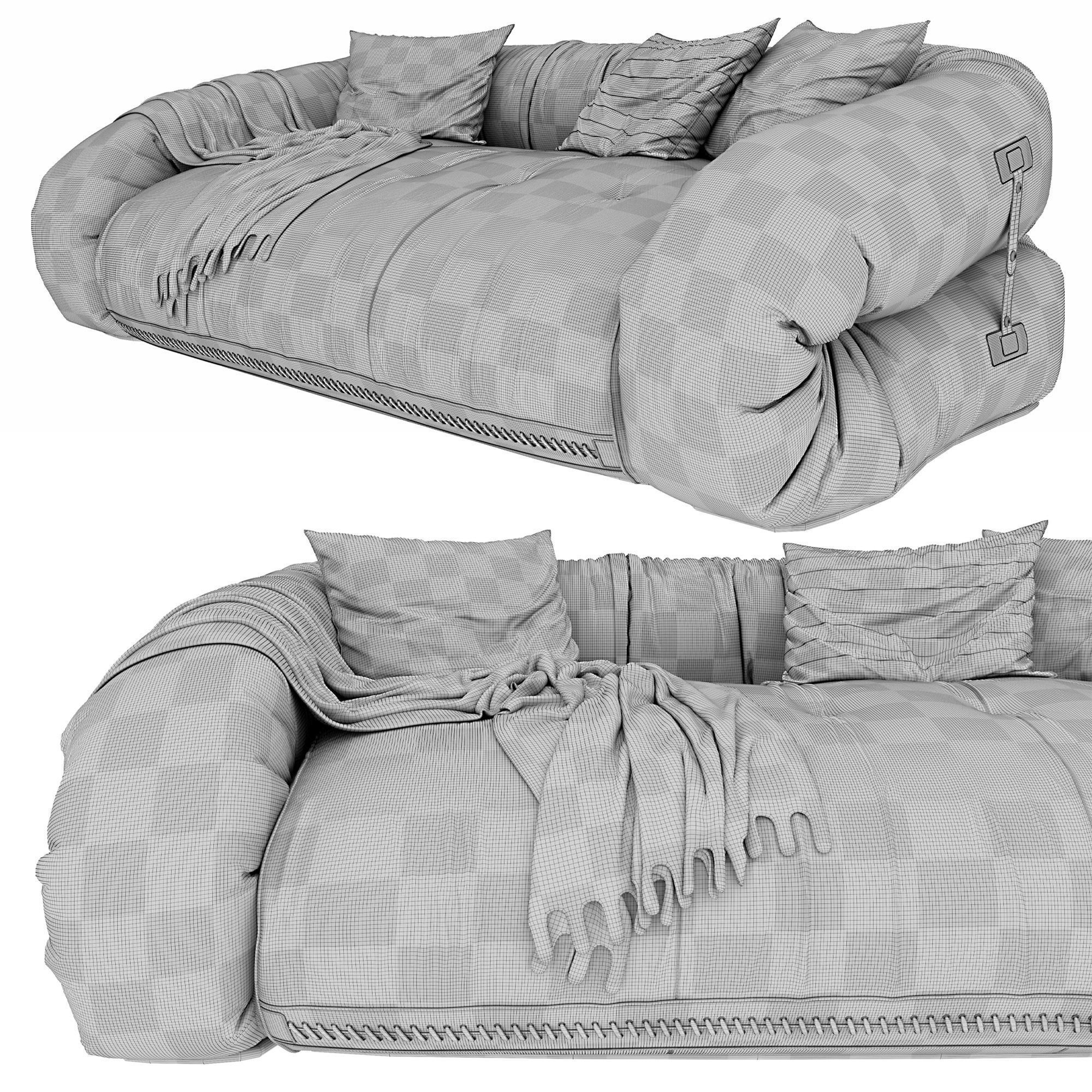 Sofa Giovannetti ANFIBIO 3D model_3