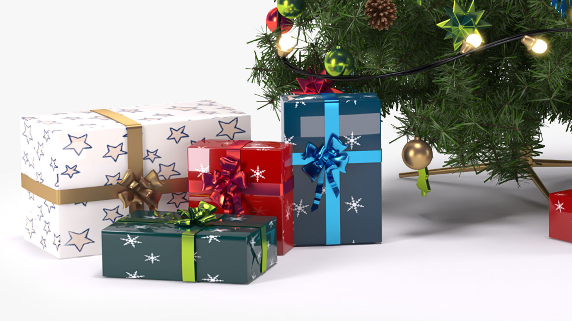 Christmas Tree 3D model_9