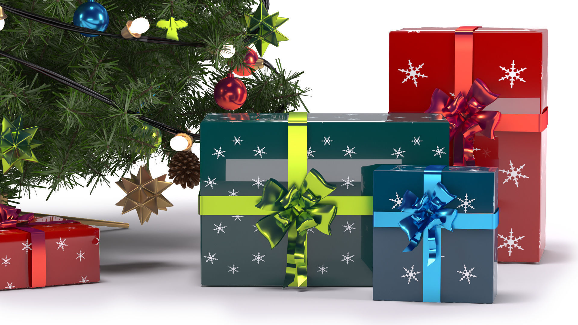 Christmas Tree 3D model_3