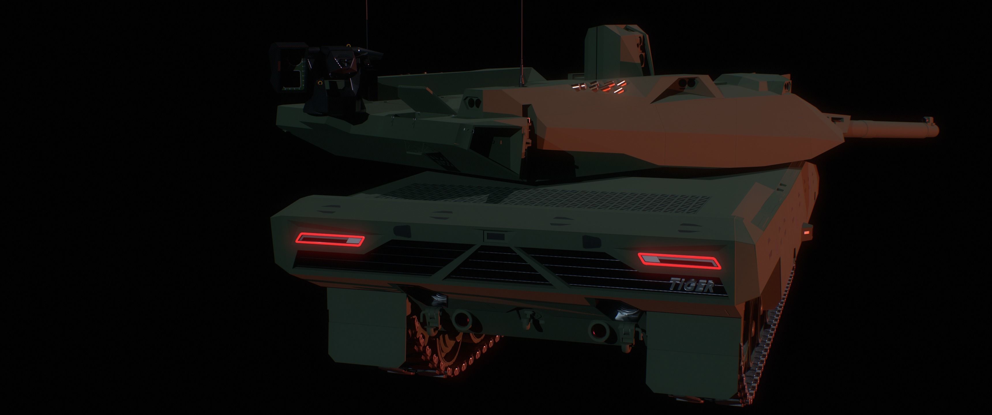 Tiger 3A 3D model_13