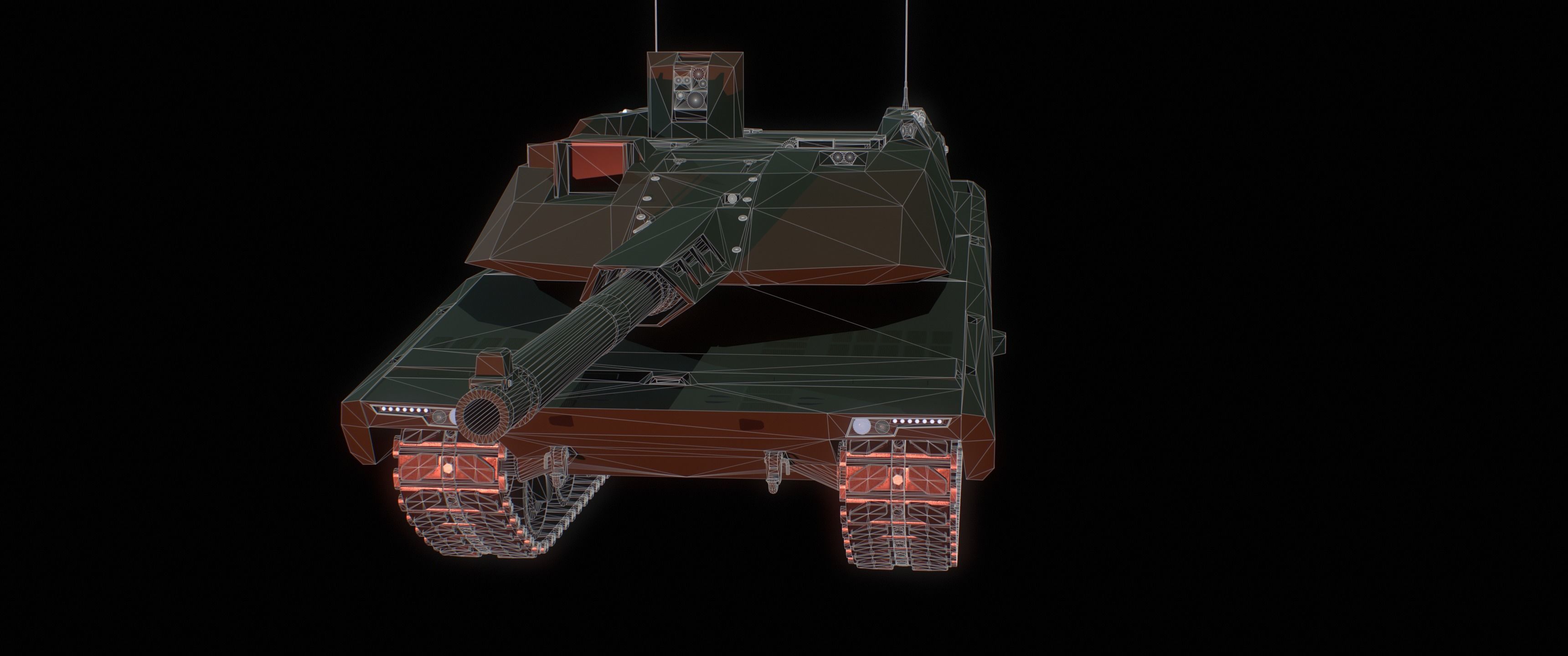 Tiger 3A 3D model | CGTrader