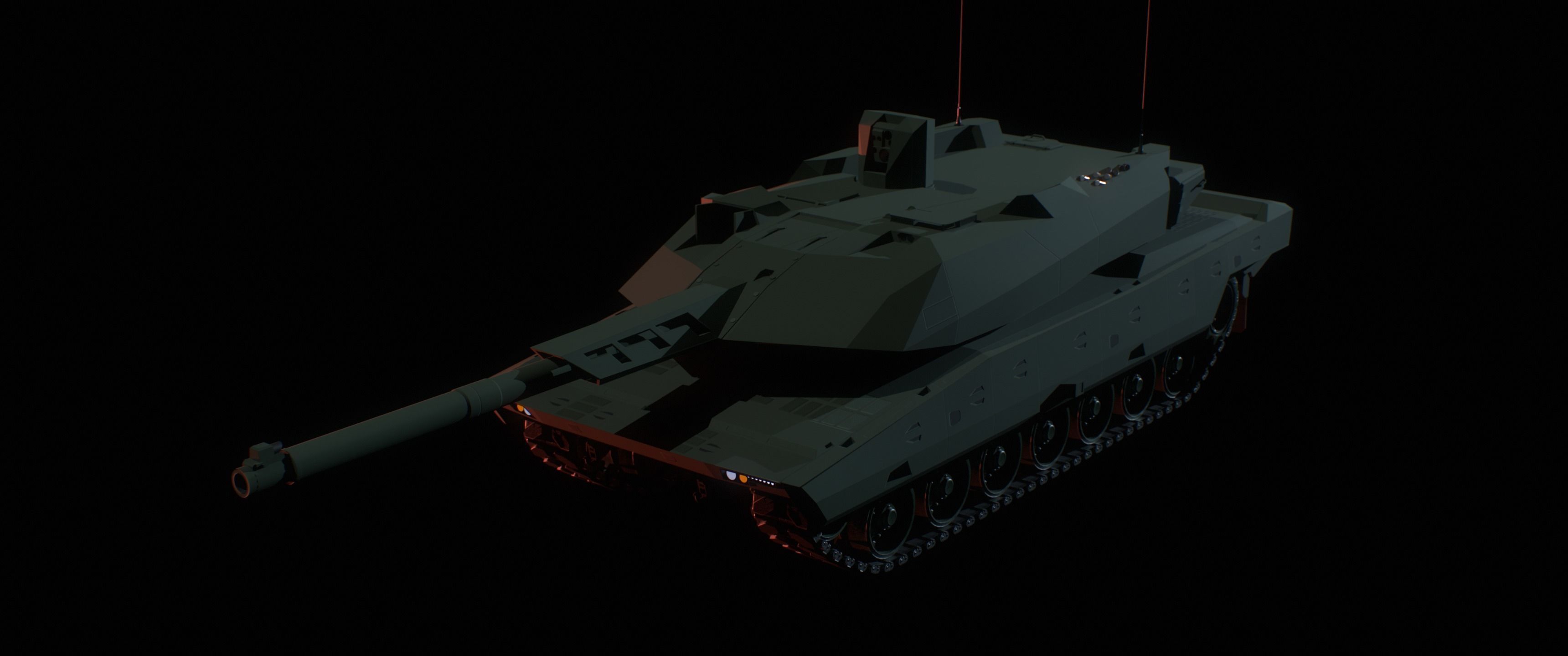 Tiger 3A 3D model_4
