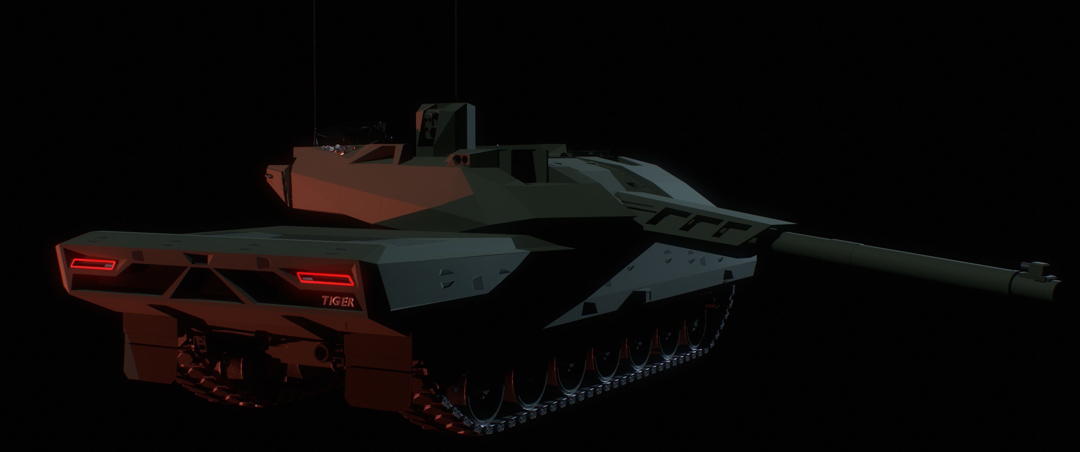Tiger 3A 3D model_12