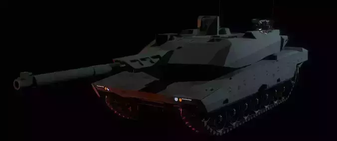 Tiger 3A 3D model