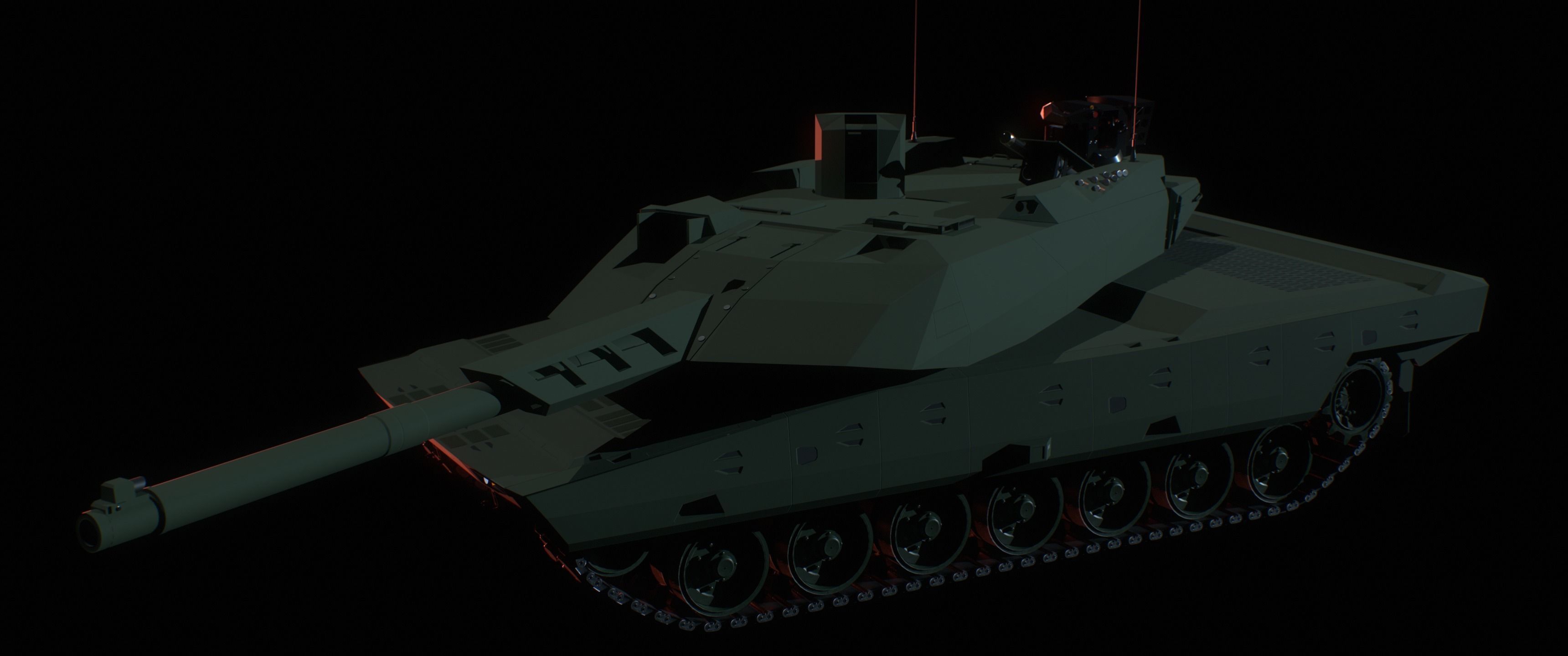 Tiger 3A 3D model_2