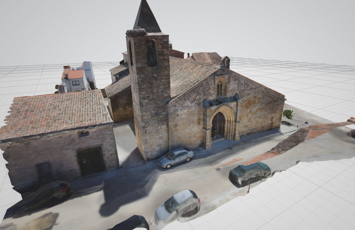 Iglesia de Santa Cruz de la Sierra 3D model_1