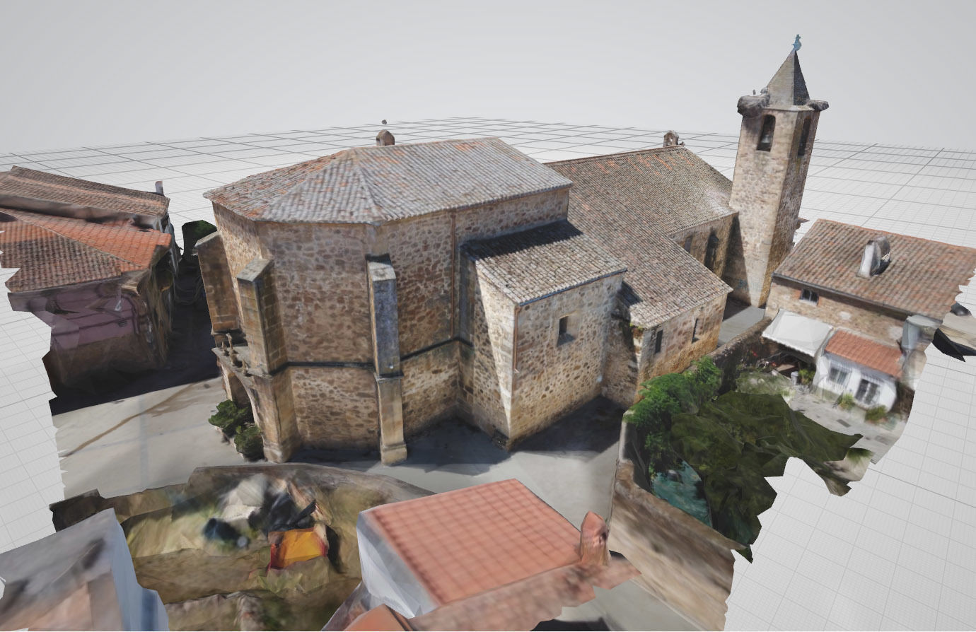 Iglesia de Santa Cruz de la Sierra 3D model_2